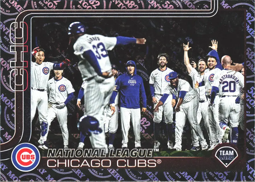 Chicago Cubs - 2025 Topps 582 Montgomery Club Foil - Pick Your Card