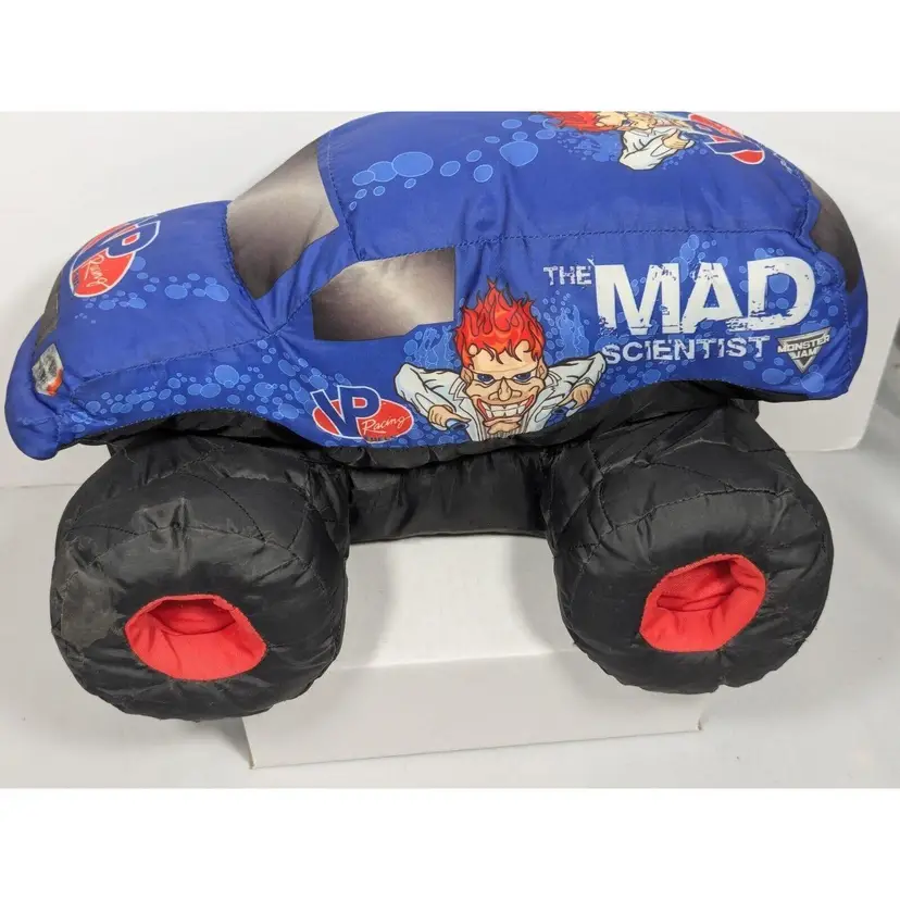 2016 Monster Jam Mad Scientist VP Racing Fuels 13" Stuffed Nylon Plush Truck Car