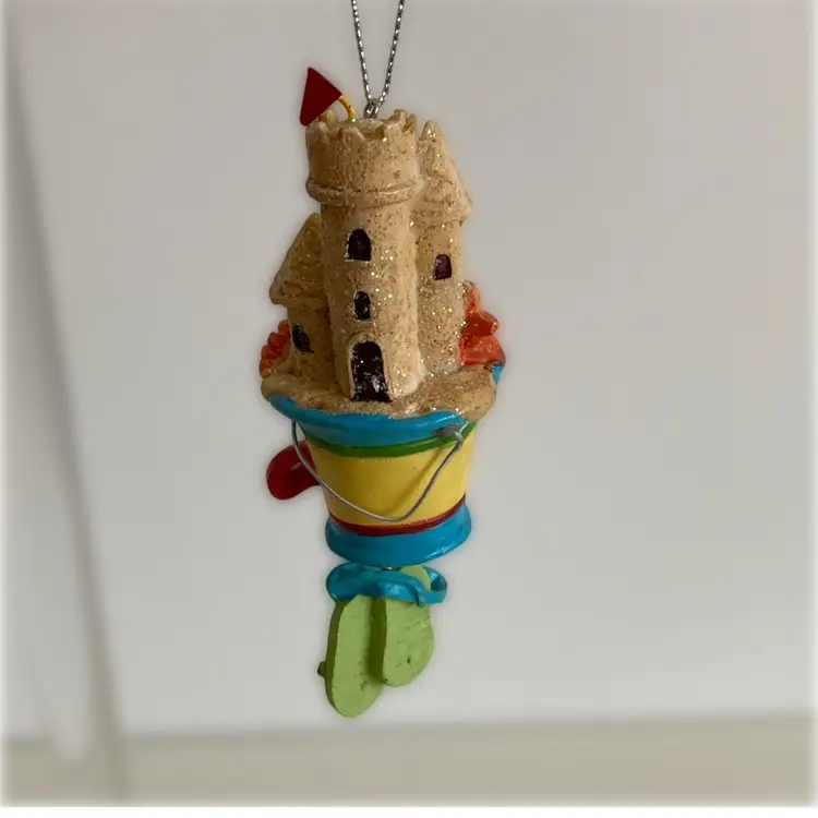 1990’s Beach Themed Christmas Ornament