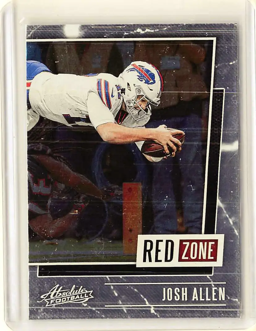 2020 Panini Absolute Josh Allen RED ZONE NFL RZ-JA Buffalo Bills MVP