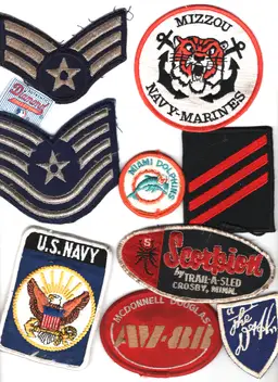 Patches Collecting Crafts Military Transportation Misc Total 42