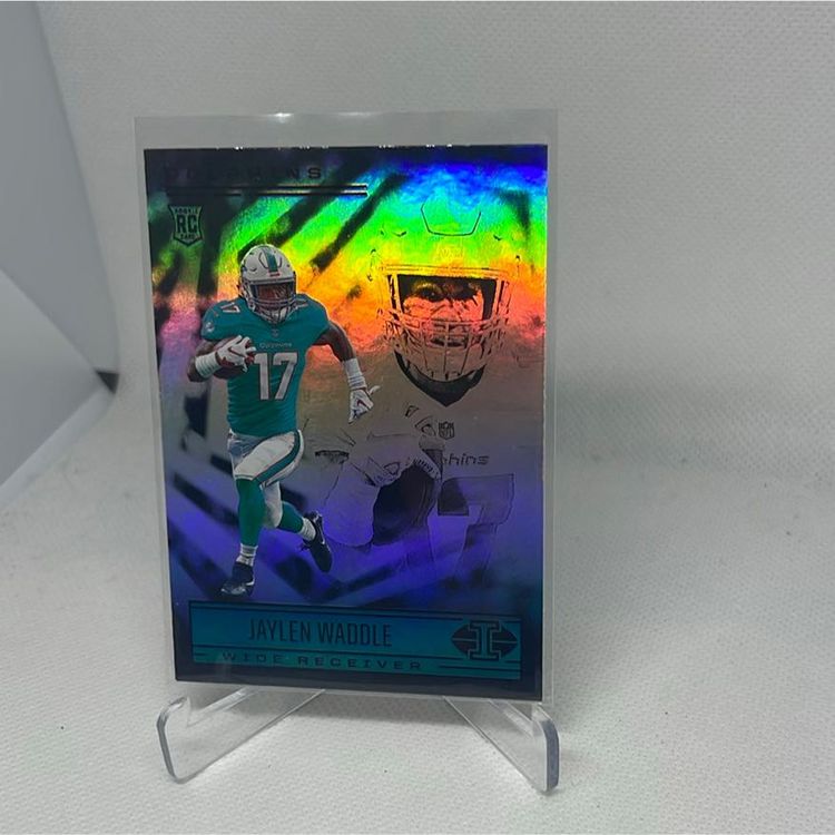 2021 PANINI ILLUSIONS JAYLEN WADDLE #66 Miami Dolphins 