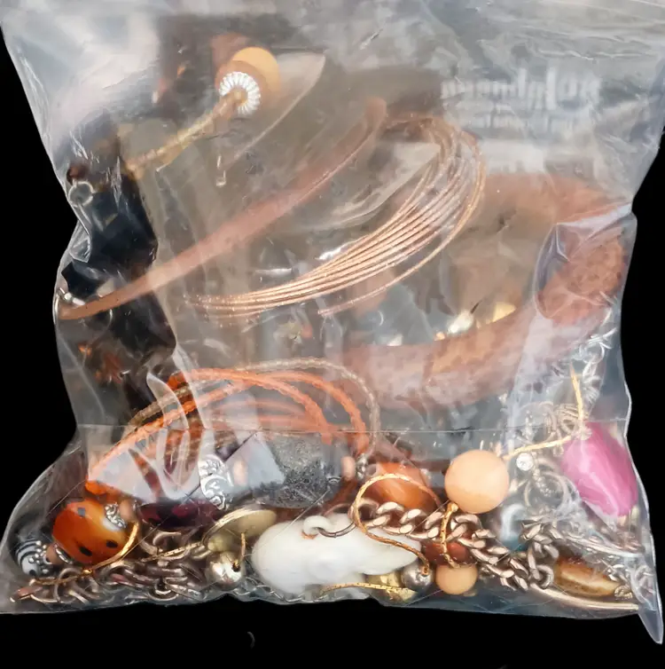 "Ethnic Dreams" Themed All Wearable Mystery Jewelry Collection 1 lb Vtg/Mod