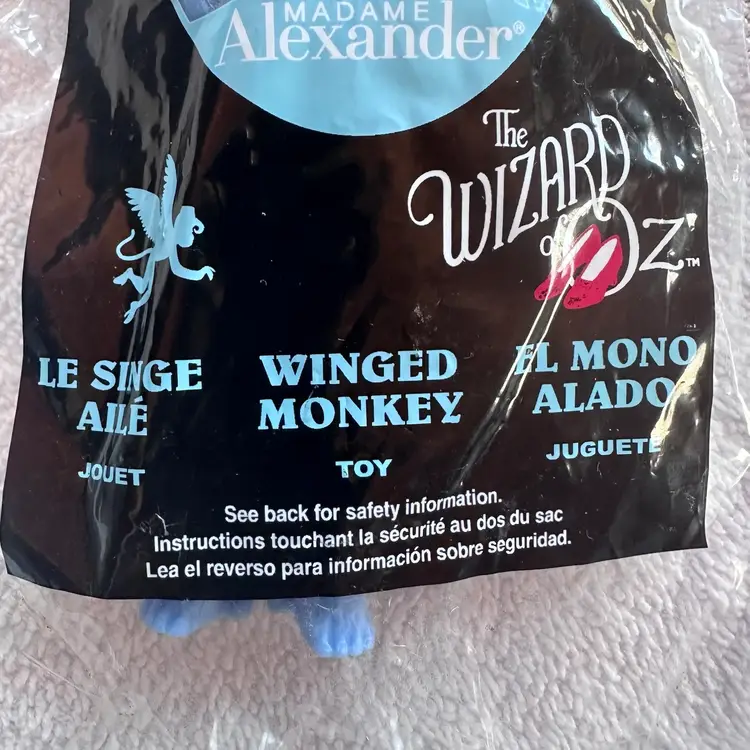 NIP 2008 Alexander Doll Company #3 Wizard Of Oz Wing Monkey McDonald's Meal Toy