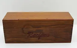 Vintage Double Recipe Box