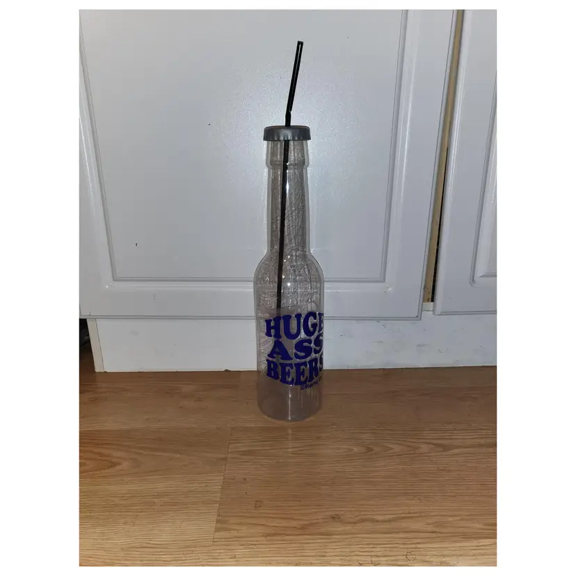 PLASTIC HUGE BEER BOTTLE BANK