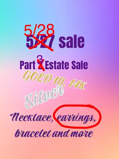 Part 3 Of Estate Jewelry Sale 