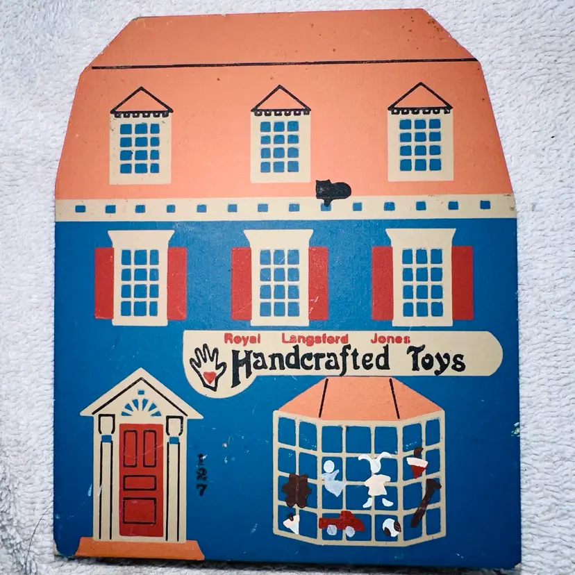 Vintage 1989 The Cat’s Meow Series VII Handcrafted Toys. Royal Langsford Jones