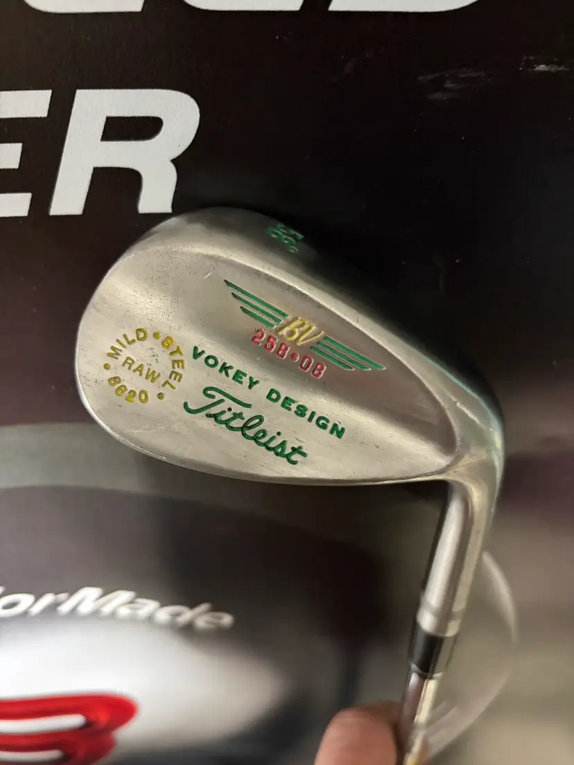 Titleist Vokey Mild Raw Steel 58  8 Bounce LOOK!!