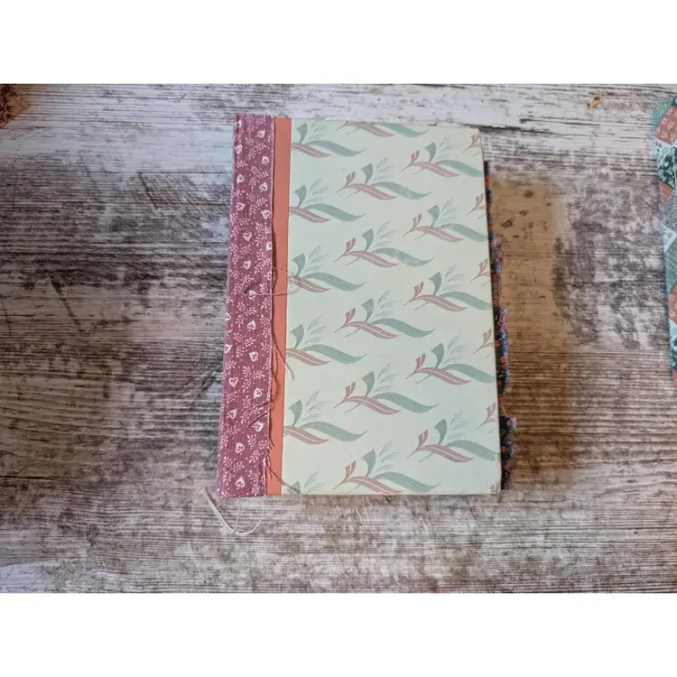 Handmade Junk Journal Reader's Digest Mother Goose Cream 1 Vintage