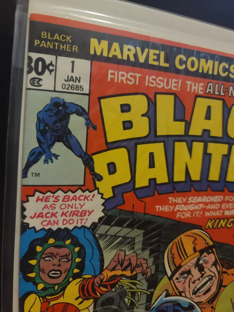 Black Panther #1 1977 Marvel Comics Jack Kirby Key Issue 1st Solo Series
