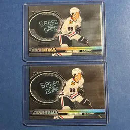 2023-24 Upper Deck Credentials #SGR1 Connor Bedard Speed of the Game Rookies Bundle - Chicago Blackhawks