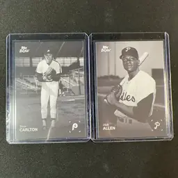 Phillies Black And White SP Lot