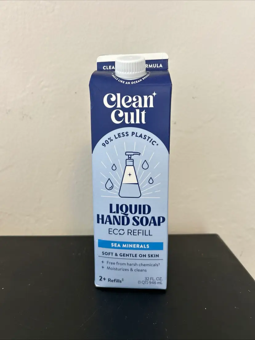 Clean Cult Sea Minerals Liquid Hand Soap Eco Refill