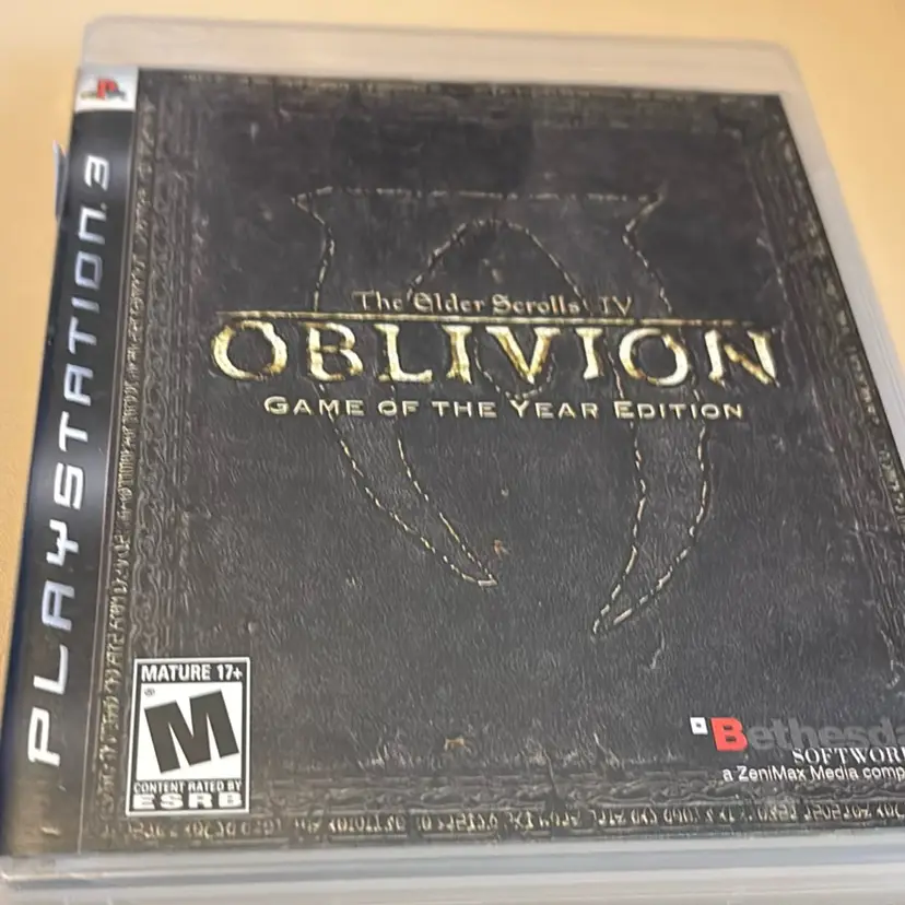 PS3 - Complete In Case - Elder Scrolls IV Oblivion GOTY Edition
