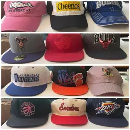 Baseball Cap Hat Lot Of 12 #1