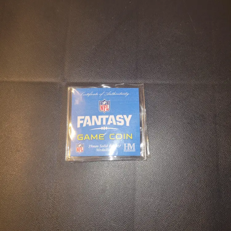 Fantasy Football Bronze Coin