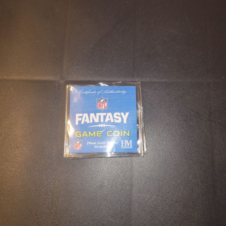Fantasy Football Bronze Coin