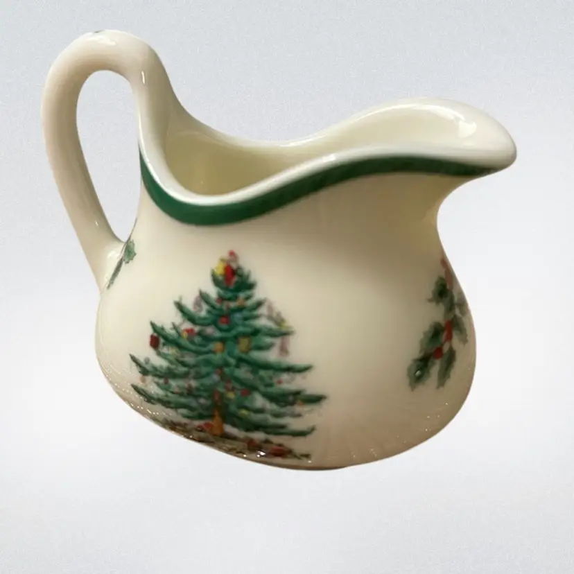 #01 Spode Christmas Tree Collection Miniature Creamer Ornament