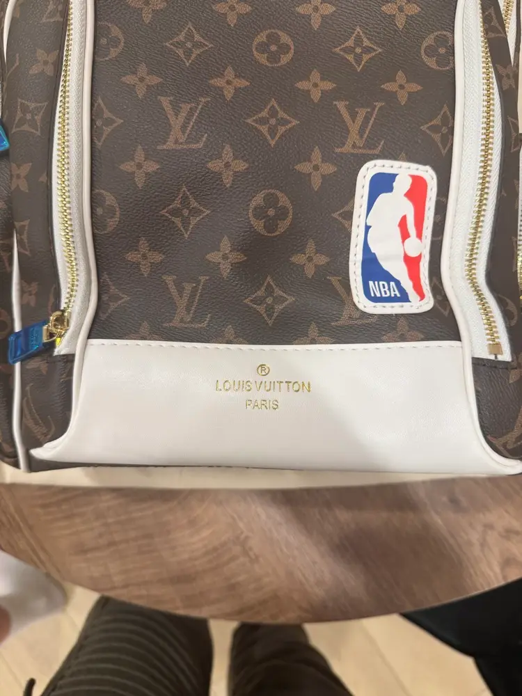 LOUIS VUITTON LV x NBA  Backpack Bag Monogram Brown Virgil Abloh
