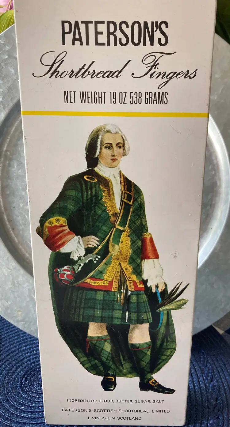 Patterson's Shortbread Fingers Tin