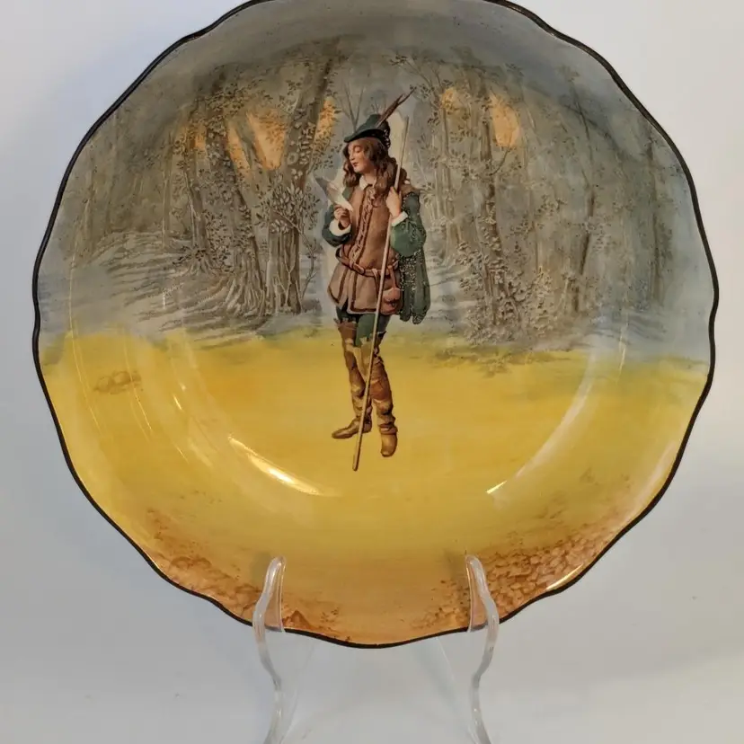 Vintage Royal Doulton Shakespeare Series Serving Bowl Rosalind