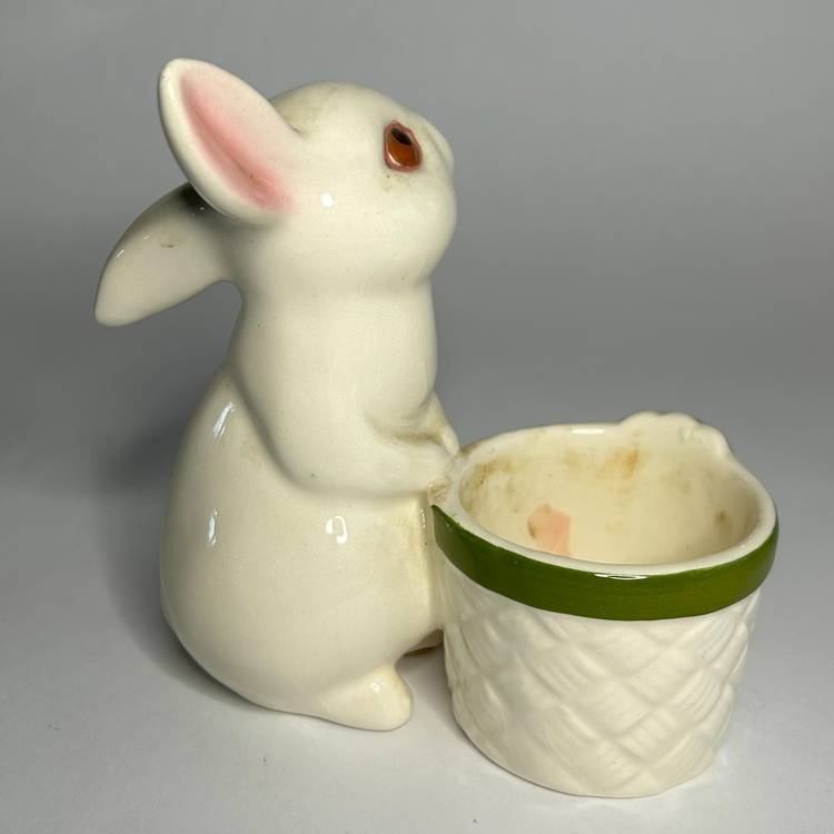 1980 Vintage Ceramic Sunny Bunny Votive Candle Holder, collectible ...