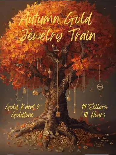 Autumn Gold Jewelry Train w/ Gypsy