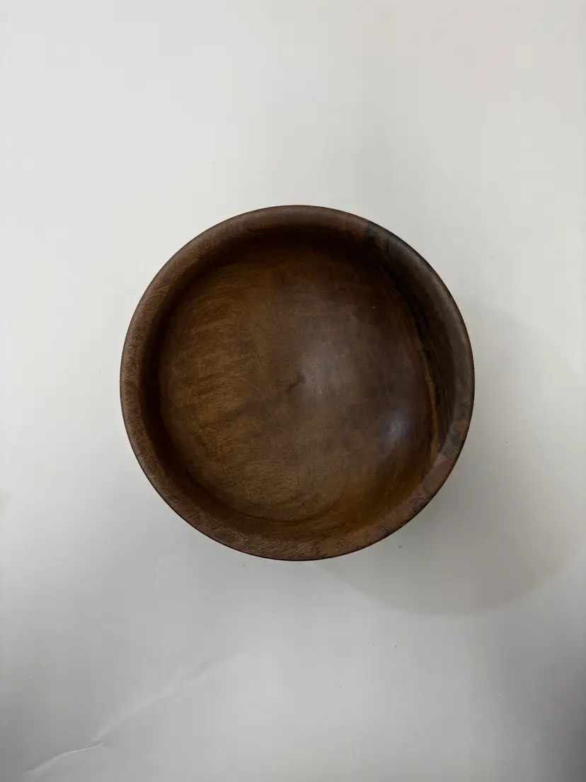 8" Dark Silver Maple Bowl