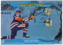 2024-25 Upper Deck Aimbot #AB20 Leon Draisaitl Edmonton Oilers Hockey Card