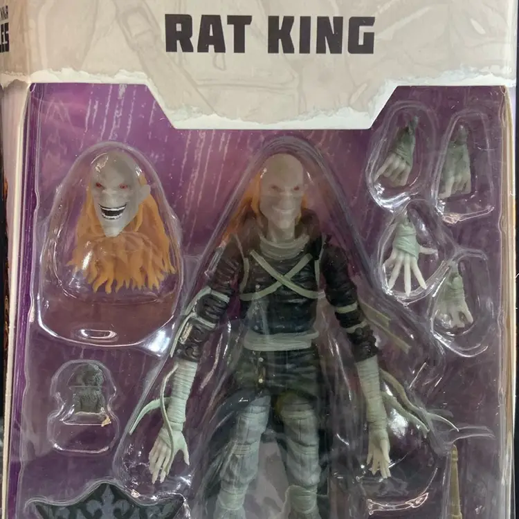 TMNt Rat King Action Figure BST AXN Nickelodeon Boxed Action Figure