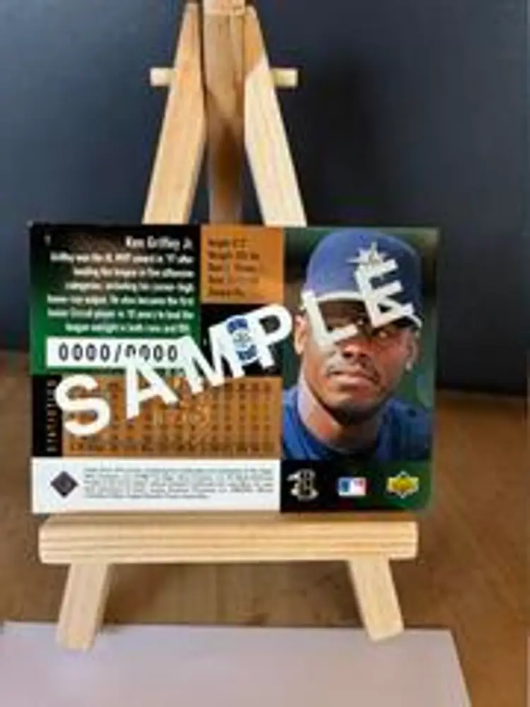 1998 SPx Ken Griffey JR #1 Sample      /0000