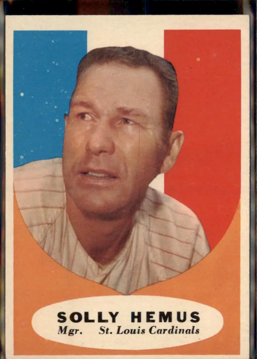 1961 Topps #139 Solly Hemus - ( ) - St. Louis Cardinals