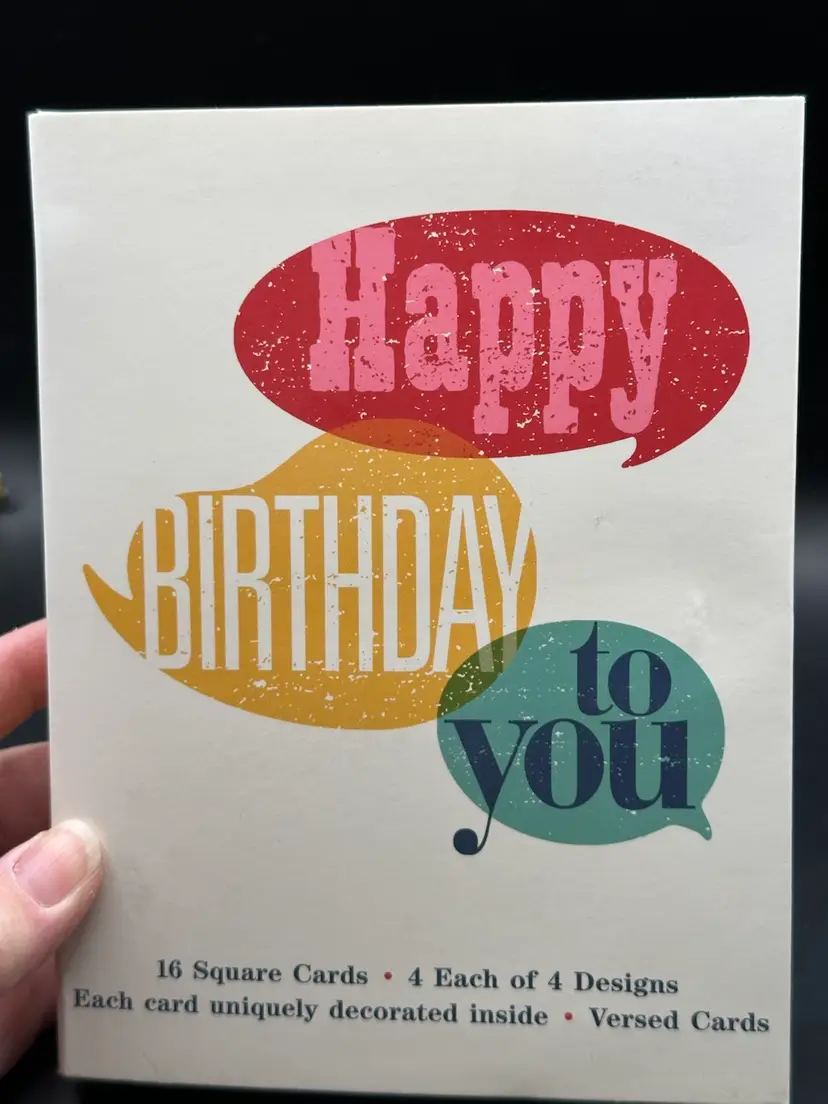 Box If 16 Birthday Cards By Driftwood Stationary