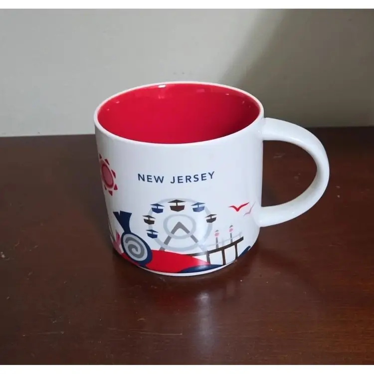 Starbucks YOU ARE HERE New Jersey Coffee Mug