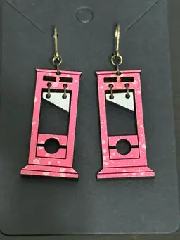 Guillotine Dangle Earrings