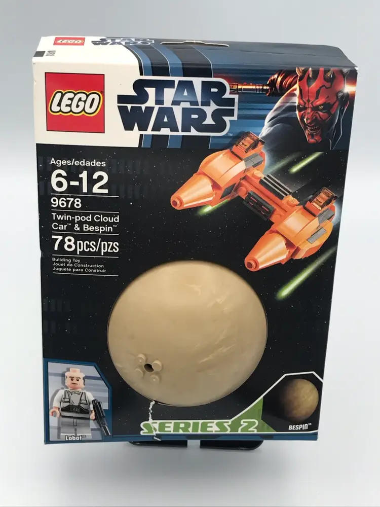 Lego Star Wars 9678 Twin-Pod Cloud Car & Bespin. BRAND NEW/SEALED/IN HANDS