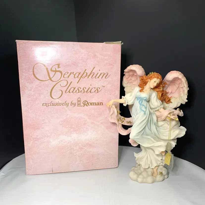 Seraphim Classics Angel ARIEL Figurine Heavens Shining Star 1997 Roman Vintage