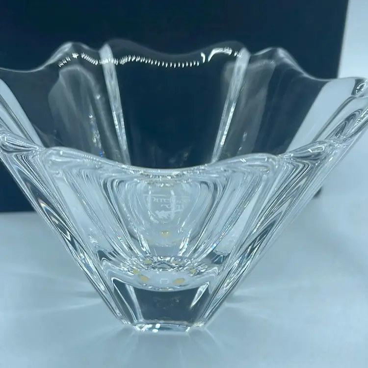 Orrefors Crystal Bowl With Box 5.5” x3.5”