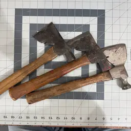 Vintage Hatchet Lot Of 3 - A