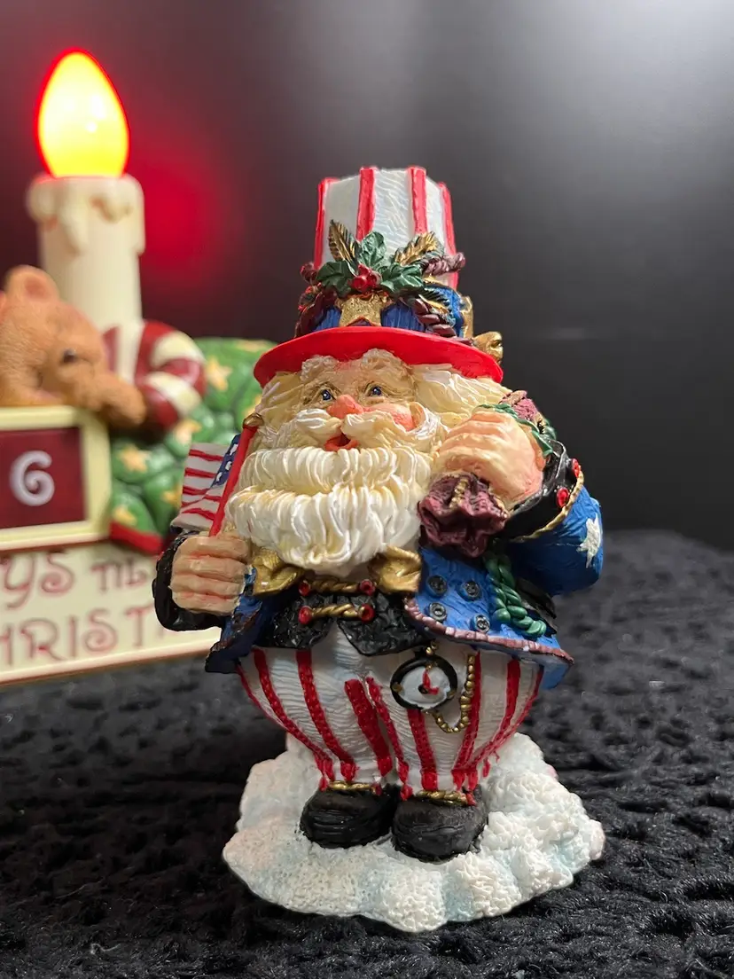 1994 Crinkle Claus. Possible Dreams. "American Santa"