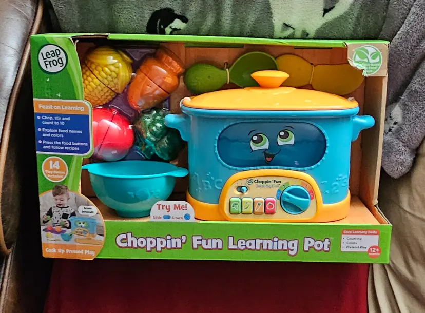 LeapFrog Choppin’ Fun Learning Pot -NEW