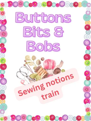 Buttons Bits & Bobs - Sewing Notions With Monica’s Poured Art 