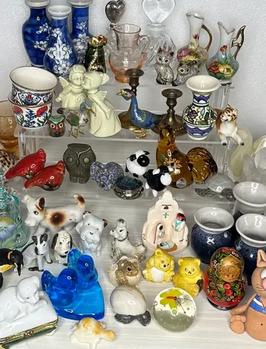 🏺All Smalls-Paperweights, Animals, Trinkets + More🦉