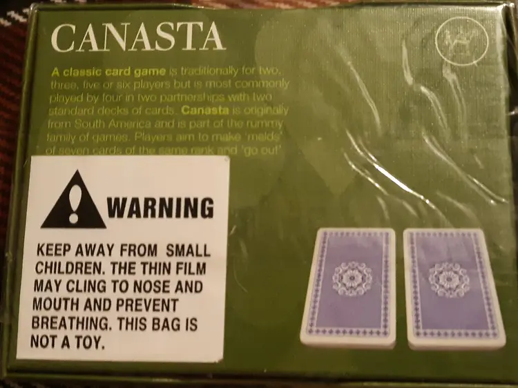 Canasta Card Game Set