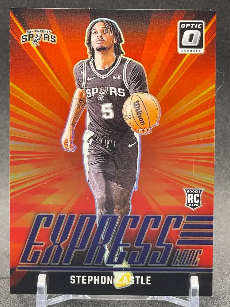 Stephon Castle 2024-25 Optic Express Lane #1 Holo Prizm (RC)