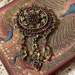 Vintage Kramer of New York Statement Brooch Pin Pendant