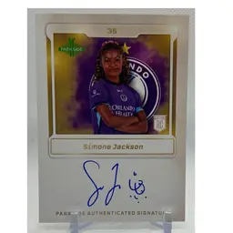 2025 Parkside NWSL Vol. 2 Simone Jackson Signature Series #PS-SJ