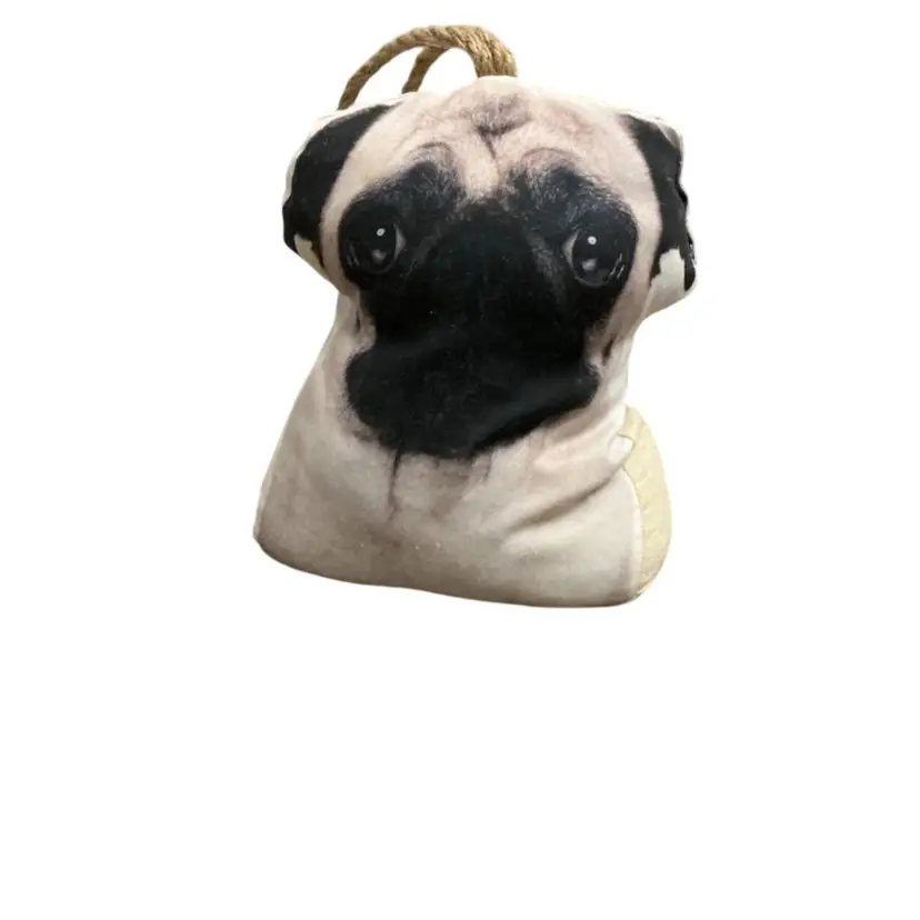 Pug Fabric Door Stop