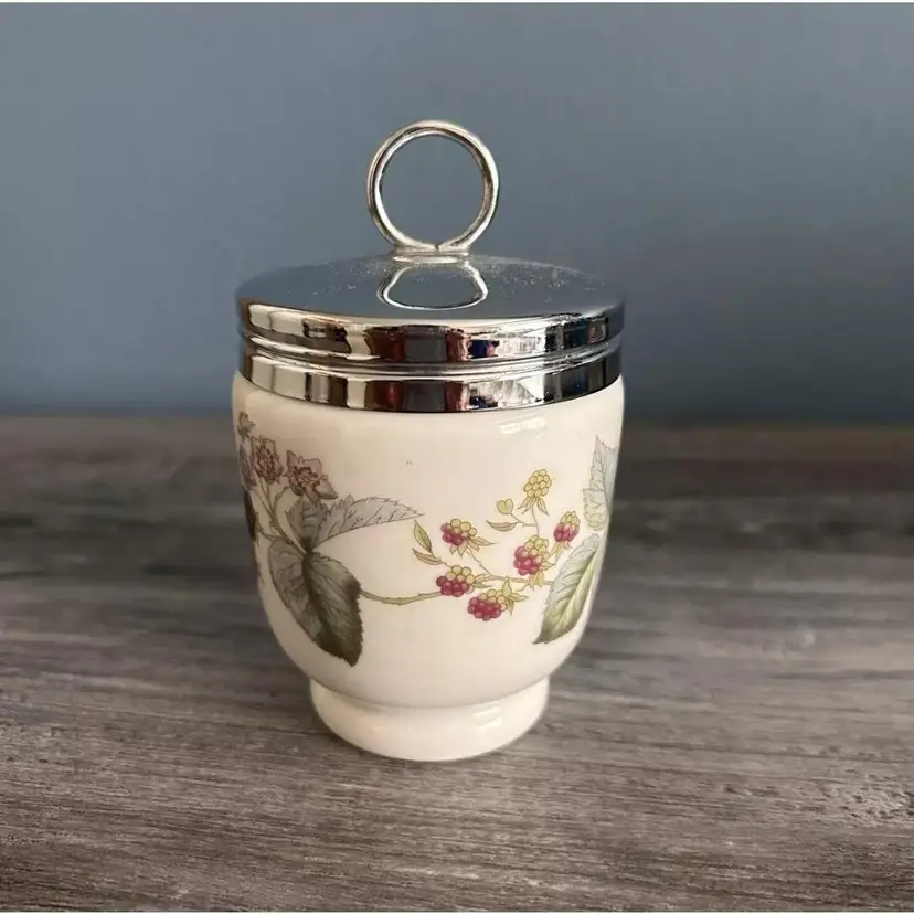 Royal Worcester Blackberry Single Egg Cup Porcelain